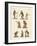 Eight Kinds of Monkeys-null-Framed Giclee Print