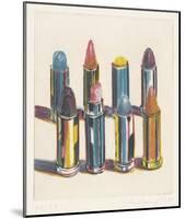 Eight Lipsticks, 1988-Wayne Thiebaud-Mounted Art Print