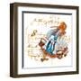 Eight Maids a-Milking-Janice Gaynor-Framed Art Print