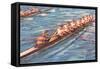 Eight-Man Rowing-null-Framed Stretched Canvas