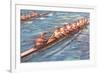 Eight-Man Rowing-null-Framed Premium Giclee Print