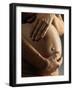 Eight Months Pregnant Woman-Coneyl Jay-Framed Photographic Print