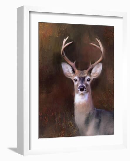 Eight Point in Autumn-Jai Johnson-Framed Giclee Print