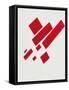 Eight Red Rectangles. Painting by Kazimir Severinovich Malevich (Malevich, Malevic) (1878-1935), 19-Kazimir Severinovich Malevich-Framed Stretched Canvas