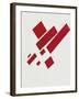 Eight Red Rectangles-Kasimir Malevich-Framed Art Print