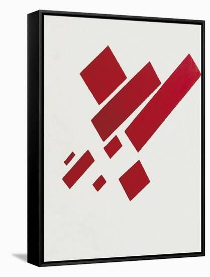 Eight Red Rectangles-Kasimir Malevich-Framed Stretched Canvas