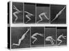 Eight Shots of a Man Jumping-null-Stretched Canvas