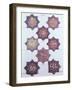 Eight Tiles Decorated with Animals, 13th-14th Century-null-Framed Giclee Print