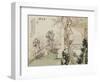 Eight Views of Qiu Garden-Ju Lian-Framed Giclee Print