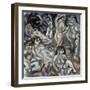 Eight Woman Arranged About the Landscape, Huit Femmes Autour D'Un Paysage, 1917-Jules Pascin-Framed Giclee Print