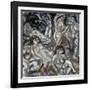 Eight Woman Arranged About the Landscape, Huit Femmes Autour D'Un Paysage, 1917-Jules Pascin-Framed Giclee Print