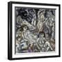 Eight Woman Arranged About the Landscape, Huit Femmes Autour D'Un Paysage, 1917-Jules Pascin-Framed Giclee Print