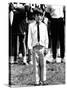 Eight-Year-Old John F Kennedy Jr at Dedication of Robert F Kennedy Stadium, Jun 10, 1969-null-Stretched Canvas