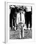 Eight-Year-Old John F Kennedy Jr at Dedication of Robert F Kennedy Stadium, Jun 10, 1969-null-Framed Photo