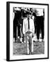 Eight-Year-Old John F Kennedy Jr at Dedication of Robert F Kennedy Stadium, Jun 10, 1969-null-Framed Photo