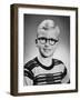 Eight Year Old School Boy Portrait, Ca. 1954-null-Framed Photographic Print