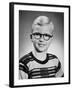 Eight Year Old School Boy Portrait, Ca. 1954-null-Framed Photographic Print