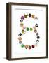 Eight-null-Framed Art Print