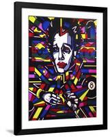 Eightball the Painting-Abstract Graffiti-Framed Giclee Print