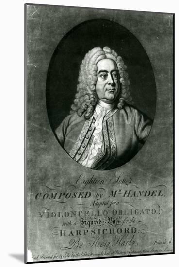 Eighteen Songs Composed by Handel Adapted for a Violioncello Obligato with Harpsichord by Henry Har-Thomas Hudson-Mounted Giclee Print