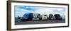 Eighteen Wheeler Vehicles on the Road-null-Framed Photographic Print