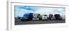 Eighteen Wheeler Vehicles on the Road-null-Framed Photographic Print