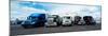 Eighteen Wheeler Vehicles on the Road-null-Mounted Photographic Print