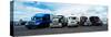 Eighteen Wheeler Vehicles on the Road-null-Stretched Canvas