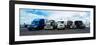 Eighteen Wheeler Vehicles on the Road-null-Framed Photographic Print