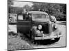 Eighteen Year Old Boy with His First Car, Ca. 1944-null-Mounted Photographic Print