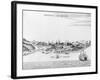 Eighteenth Century Etching of "Prospect Von Quebec"-null-Framed Giclee Print