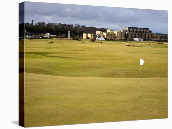 Eighteenth Green at the Old Course, St. Andrews, Fife, Scotland, United Kingdom, Europe-Mark Sunderland-Stretched Canvas