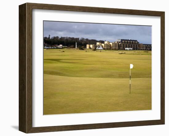 Eighteenth Green at the Old Course, St. Andrews, Fife, Scotland, United Kingdom, Europe-Mark Sunderland-Framed Photographic Print