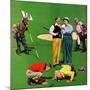 "Eighteenth Hole", August 6, 1955-John Falter-Mounted Giclee Print