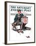 "Eighteenth Hole," Saturday Evening Post Cover, August 8, 1925-Lawrence Toney-Framed Giclee Print