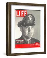 Eighth Air Forces Lt. Gen. Eaker, November 29, 1943-Margaret Bourke-White-Framed Photographic Print