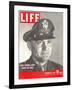 Eighth Air Forces Lt. Gen. Eaker, November 29, 1943-Margaret Bourke-White-Framed Photographic Print