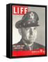 Eighth Air Forces Lt. Gen. Eaker, November 29, 1943-Margaret Bourke-White-Framed Stretched Canvas