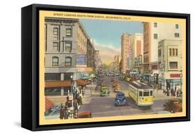 Eighth Avenue, Sacramento-null-Framed Stretched Canvas