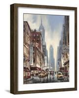 Eighth Avenue-Brent Heighton-Framed Art Print