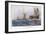 Eighth Crusade the Ships-Albert Sebille-Framed Art Print