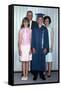 Eighth Grade Graduate with Parents and Sister, Ca. 1967-null-Framed Stretched Canvas