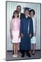 Eighth Grade Graduate with Parents and Sister, Ca. 1967-null-Mounted Photographic Print