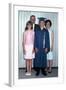 Eighth Grade Graduate with Parents and Sister, Ca. 1967-null-Framed Photographic Print