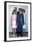 Eighth Grade Graduate with Parents and Sister, Ca. 1967-null-Framed Photographic Print