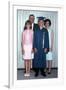 Eighth Grade Graduate with Parents and Sister, Ca. 1967-null-Framed Photographic Print