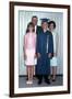 Eighth Grade Graduate with Parents and Sister, Ca. 1967-null-Framed Photographic Print