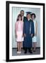 Eighth Grade Graduate with Parents and Sister, Ca. 1967-null-Framed Photographic Print