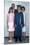 Eighth Grade Graduate with Parents and Sister, Ca. 1967-null-Mounted Photographic Print