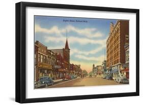 Eighth Street, Holland, Michigan-null-Framed Art Print